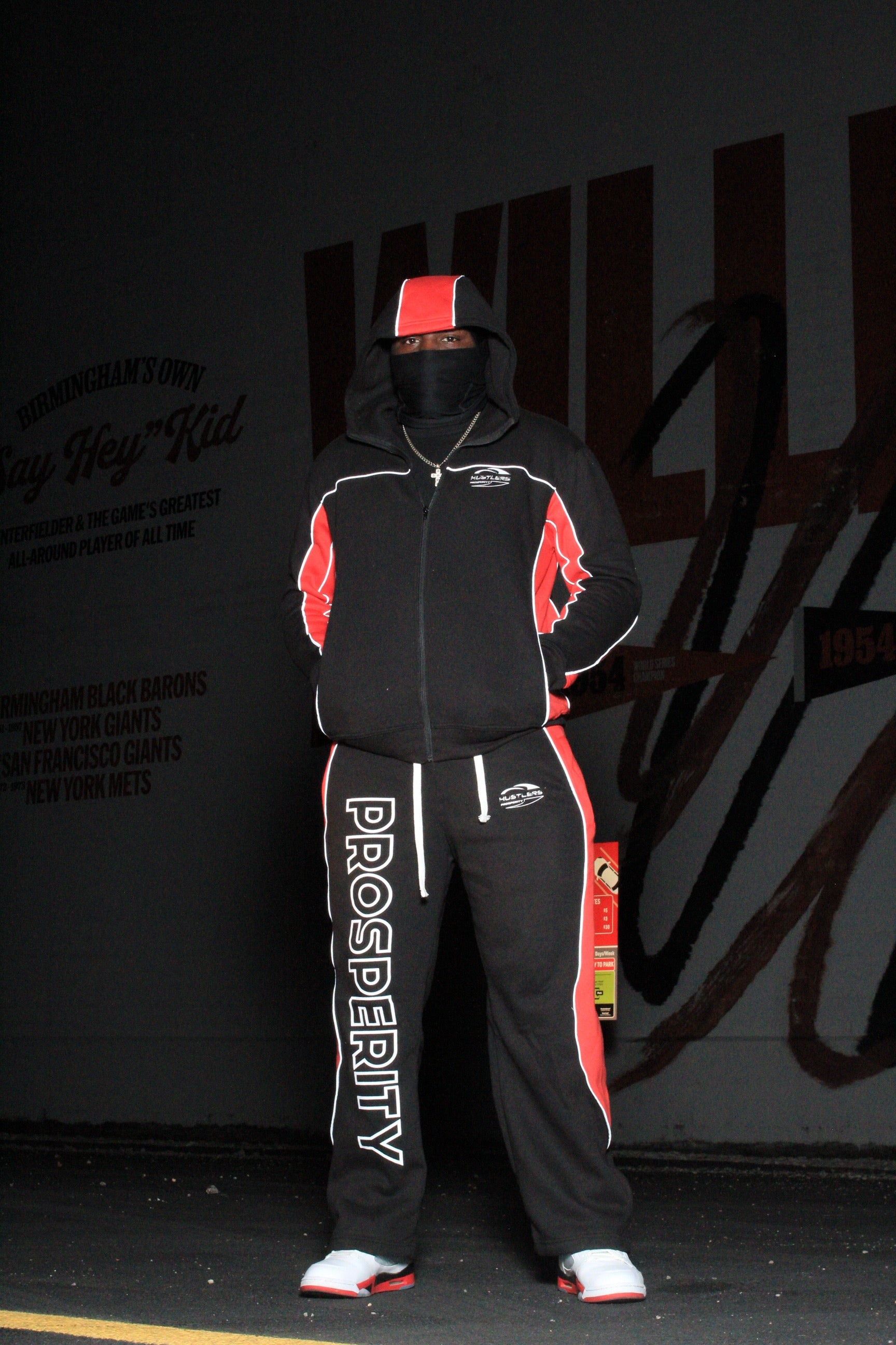 HP Black Jogger Suits